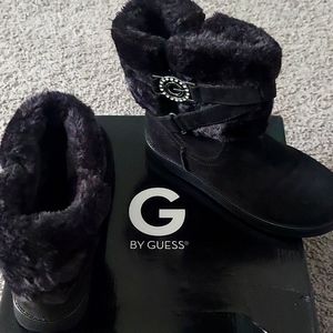 Woman's Black Boots G By Guess 7
